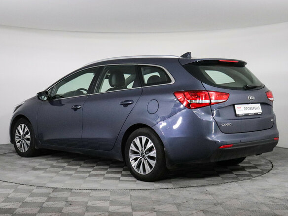 2018 Kia Ceed II Рестайлинг, синий, 1547000 рублей - вид 6