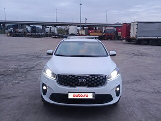2019 Kia Sorento III Prime Рестайлинг, белый, 2650000 рублей, вид 2