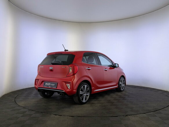 2018 Kia Picanto GT Line III, красный, 1250000 рублей - вид 4