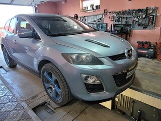 2008 Mazda CX-7 I, голубой, 1150000 рублей, вид 5