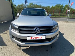 2013 Volkswagen Amarok Double Cab full-time I, серебристый, 1680000 рублей, вид 1