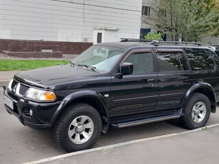 2007 Mitsubishi Pajero Sport I Рестайлинг, чёрный, 1300000 рублей, вид 1