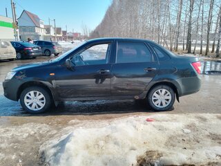 2014 Lada (ВАЗ) Granta I, чёрный, 210000 рублей, вид 5