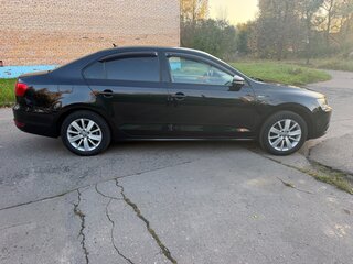 2013 Volkswagen Jetta VI, чёрный, 1450000 рублей, вид 4