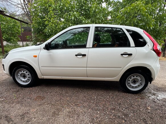 2013 Lada (ВАЗ) Kalina II, белый, 260000 рублей - вид 3