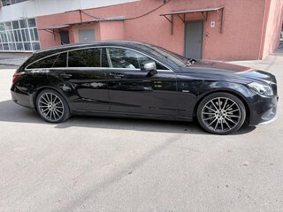 2017 Mercedes-Benz CLS 350 BlueTEC II (C218) Рестайлинг, чёрный, 3000000 рублей, вид 4