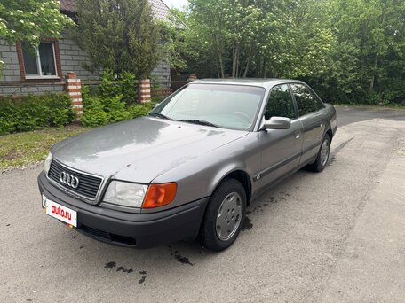 1991 Audi 100 IV (C4), серый, 280000 рублей, вид 1