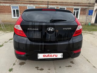 2012 Hyundai Solaris I, чёрный, 550000 рублей, вид 4
