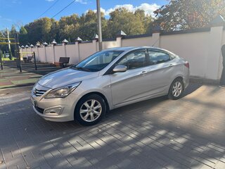 2016 Hyundai Solaris I Рестайлинг, серый, 1065000 рублей, вид 1