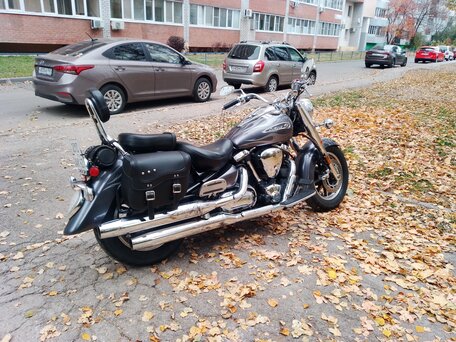 2008 Yamaha XV 1700 Road Star, серый, 700000 рублей, вид 2