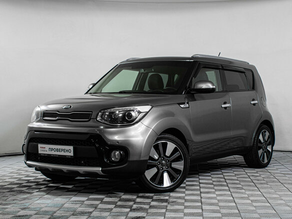 2017 Kia Soul II Рестайлинг, серый, 1499000 рублей