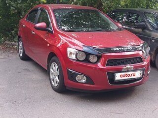 2012 Chevrolet Aveo II, красный, 650000 рублей, вид 2