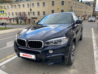 2014 BMW X6 30d II (F16), синий, 3500000 рублей, вид 1
