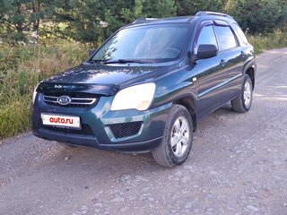 2009 Kia Sportage II Рестайлинг, зелёный, 1000000 рублей, вид 1