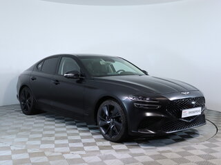 2022 Genesis G70 I Рестайлинг, чёрный, 3640000 рублей, вид 3