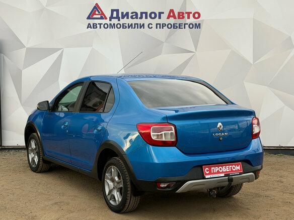 2021 Renault Logan Stepway II Рестайлинг, синий, 1140000 рублей - вид 6