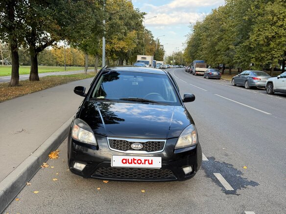 2010 Kia Rio II Рестайлинг, чёрный, 620000 рублей - вид 7