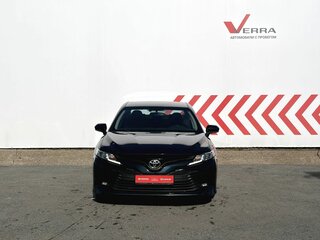 2018 Toyota Camry VIII (XV70), синий, 2540000 рублей, вид 2