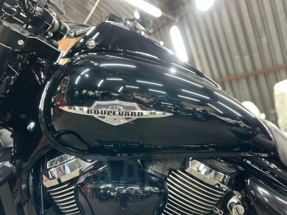 2013 Suzuki Boulevard C90, чёрный, 980000 рублей - вид 12