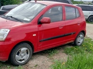 2006 Kia Picanto I, красный, 291000 рублей, вид 5