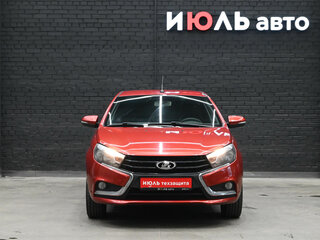 2016 Lada (ВАЗ) Vesta I, красный, 640000 рублей, вид 2