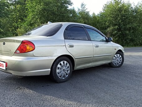 2007 Kia Spectra I Рестайлинг 2, золотистый, 179999 рублей, вид 1