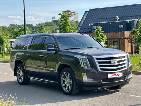 2015 Cadillac Escalade ESV IV, фиолетовый, 3250000 рублей, вид 2