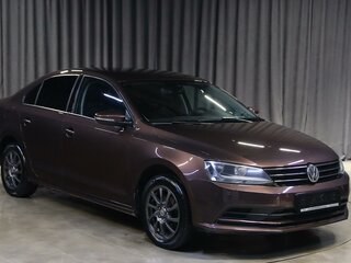 2016 Volkswagen Jetta VI Рестайлинг, коричневый, 1099000 рублей, вид 3