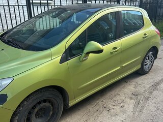2008 Peugeot 308 I, зелёный, 180000 рублей, вид 2