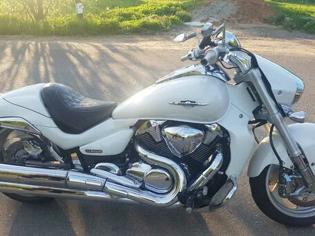 2007 Suzuki Boulevard M109R, белый, 850000 рублей, вид 2