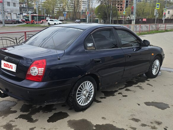 2003 Hyundai Elantra III (XD2) Рестайлинг, синий, 210000 рублей - вид 10