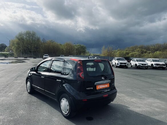 2010 Nissan Note I Рестайлинг, чёрный - вид 6