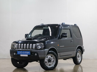 2008 Suzuki Jimny Kei car III Рестайлинг 1, чёрный, 699000 рублей, вид 3