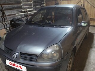 2003 Renault Symbol I Рестайлинг, серый, 160000 рублей, вид 1