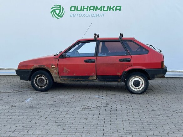 1994 Lada (ВАЗ) 2109, красный, 70000 рублей - вид 7