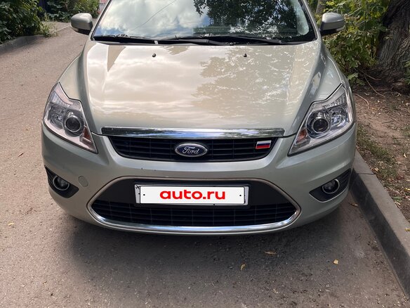 2008 Ford Focus II Рестайлинг, бежевый, 620000 рублей - вид 3