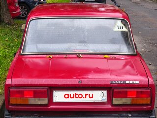 2006 Lada (ВАЗ) 2107, пурпурный, 86999 рублей, вид 4