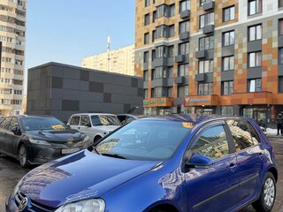 2007 Volkswagen Golf V, синий, 465000 рублей, вид 3