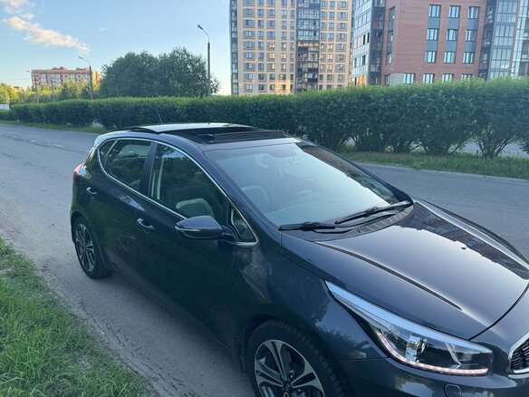 2016 Kia Ceed II Рестайлинг, серый, 1500000 рублей - вид 4