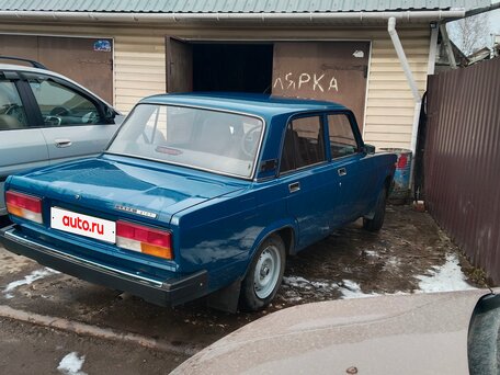 2008 Lada (ВАЗ) 2107, зелёный, 420000 рублей, вид 4