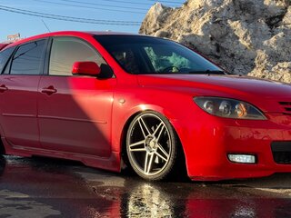 2007 Mazda 3 I (BK) Рестайлинг, красный, 550000 рублей, вид 3