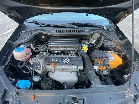 2013 Volkswagen Polo V, чёрный, 675000 рублей - вид 14