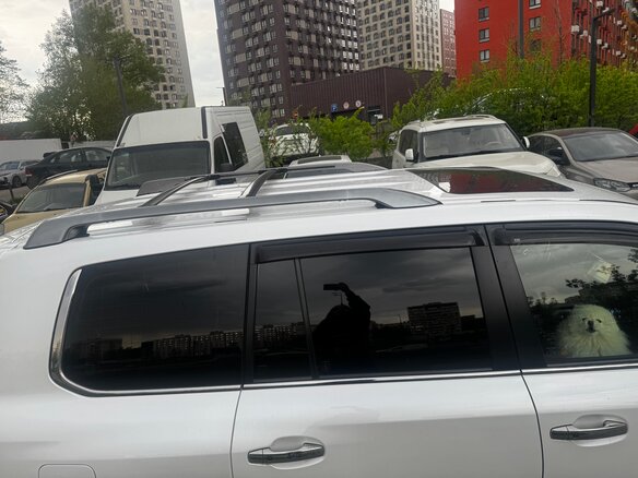 2012 Lexus LX 570 III Рестайлинг, серебристый, 6500000 рублей - вид 18