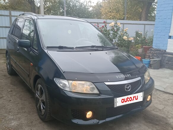 2002 Mazda Premacy I (CP), зелёный - вид 1