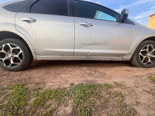2008 Ford Focus II Рестайлинг, серебристый, 290000 рублей, вид 5