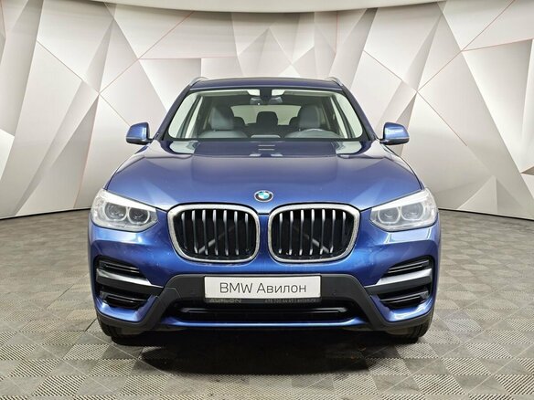 2019 BMW X3 20i xDrive III (G01), синий, 3060000 рублей - вид 2