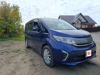 2016 Honda Stepwgn V, синий, 1760000 рублей, вид 1