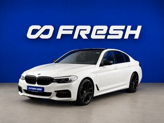2018 BMW 5 серии 520d xDrive VII (G30/G31/G38), белый, 3498444 рублей, вид 5