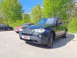 2008 BMW X3 25i I (E83) Рестайлинг, чёрный, 835000 рублей, вид 1