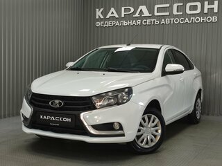 2019 Lada (ВАЗ) Vesta I, белый, 850000 рублей, вид 1